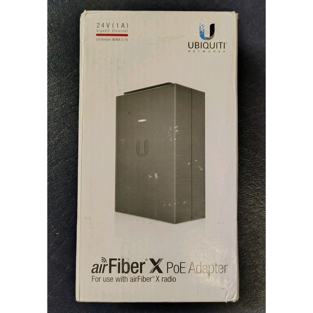 NEW Ubiquiti POE-24-12W-G 24V 0.5A Gigabit PoE Adapter US Plug NEMA 5-15